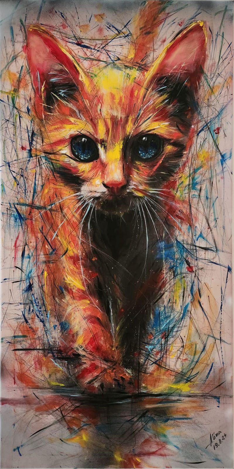 ArteDiAlina.com painting: Fearless ...